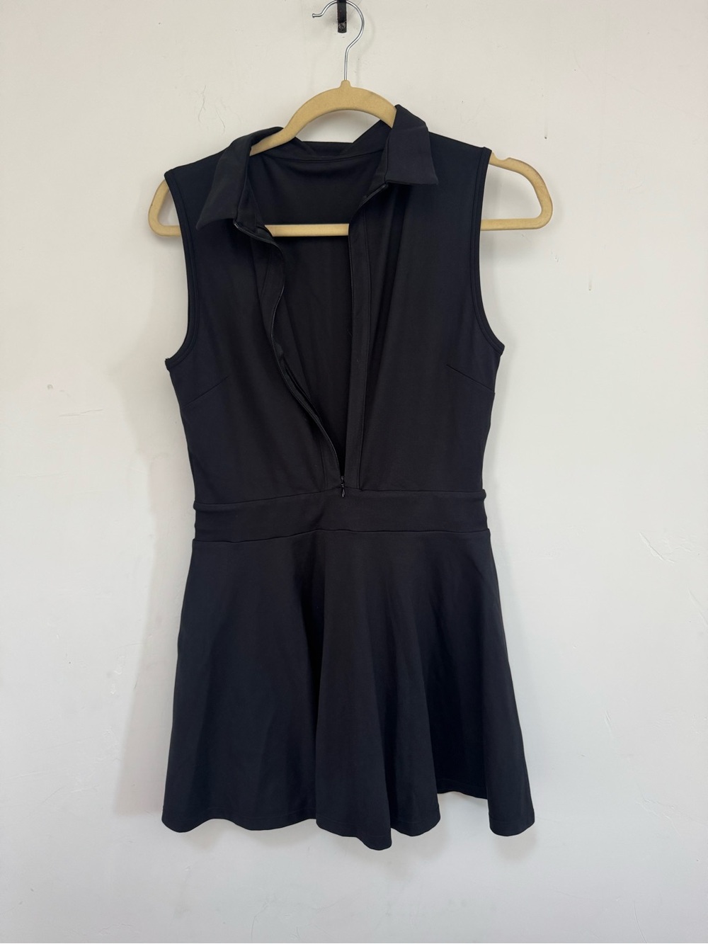 Active wear black skort